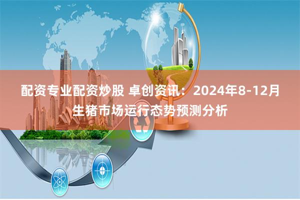 配资专业配资炒股 卓创资讯：2024年8-12月生猪市场运行态势预测分析